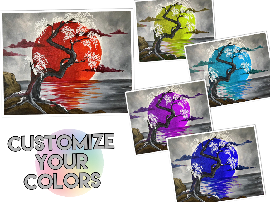 Choose your Colors for Japanese Crimson Moon